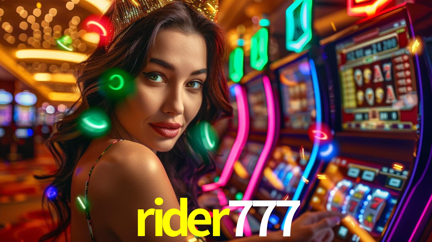 APP oficial da rider777 para mobile
