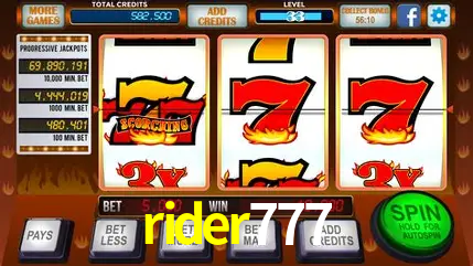 A Popularidade dos Caça-Níqueis no rider777